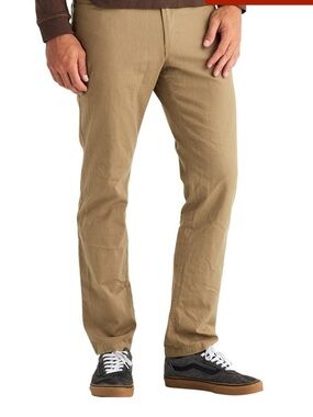 NWT Free Fly Apparel Timber Tan Canvas Stretch 5-pocket Pant 34X34